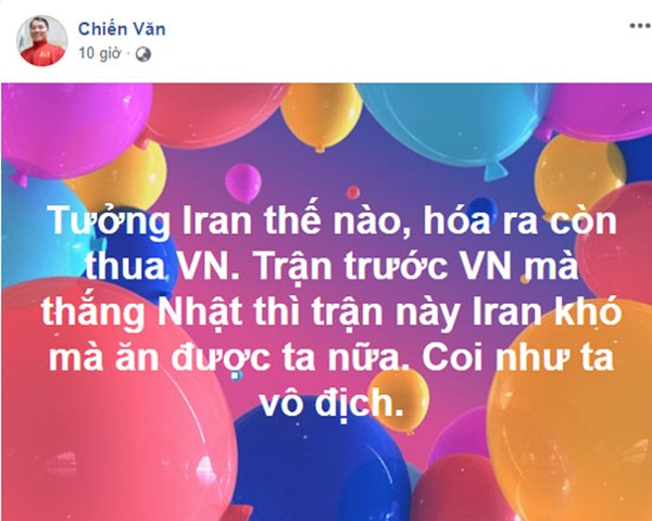 CĐV Mỹ và Thái Lan hả hê vì… “Việt Nam mạnh hơn Iran”_691f067b4e27c.jpeg
