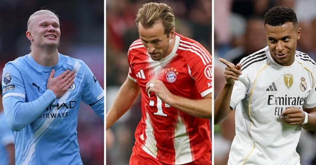 Cuộc đua giữa Haaland, Kane và Mbappe: Ai là tiền đạo số một?_691f03331fa95.jpeg