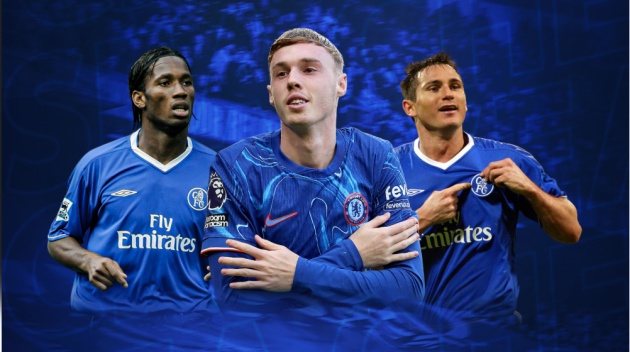 Cole Palmer vượt Lampard và Drogba sau 100 trận tại Chelsea_695a59ec898f7.jpeg