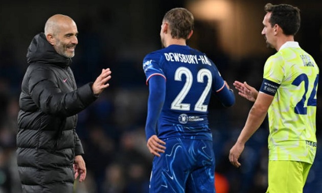 Maresca lý giải màn ăn mừng khi tỷ số là 4-1_695aa576df483.jpeg