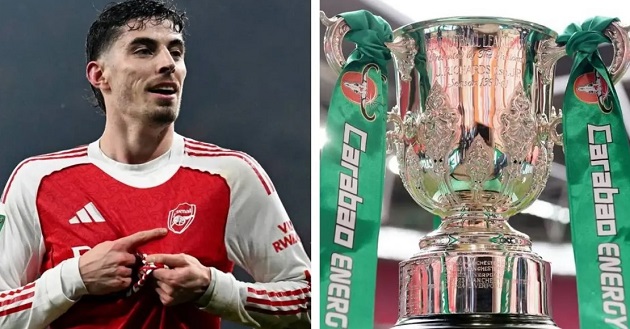 Havertz chỉ tay lên logo Arsenal sau khi loại Chelsea ở phút 97_69832e8e550d5.jpeg